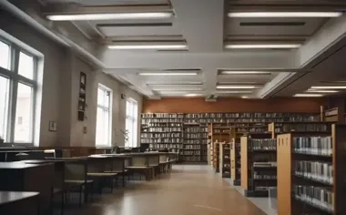 Gdy asfalt parzy, biblioteka przy Staszica staje się chłodnym azylem